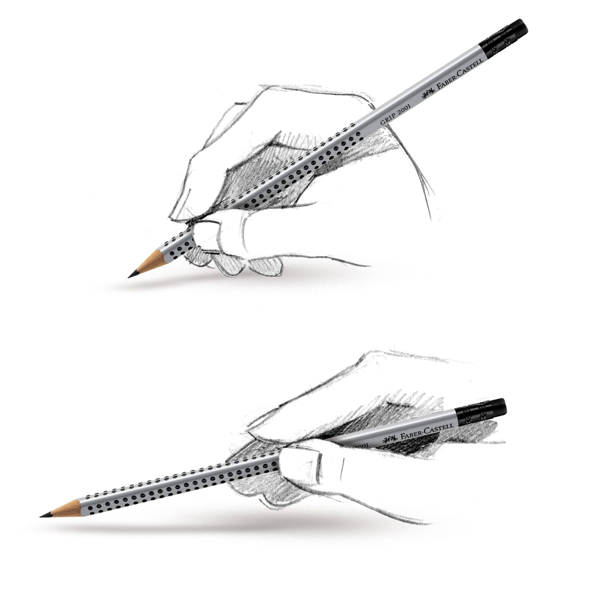 Faber-Castell HB Graphite GRIP Writing EcoPencils, 12ct.